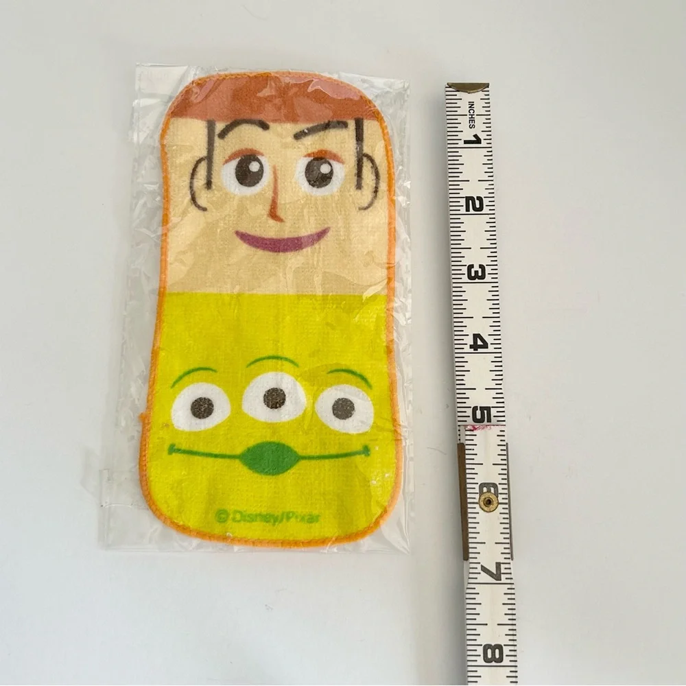 Disney Pixar Toy Story Face Mini Pocket Towel RARE JAPAN (NEW IN PACKAGE)